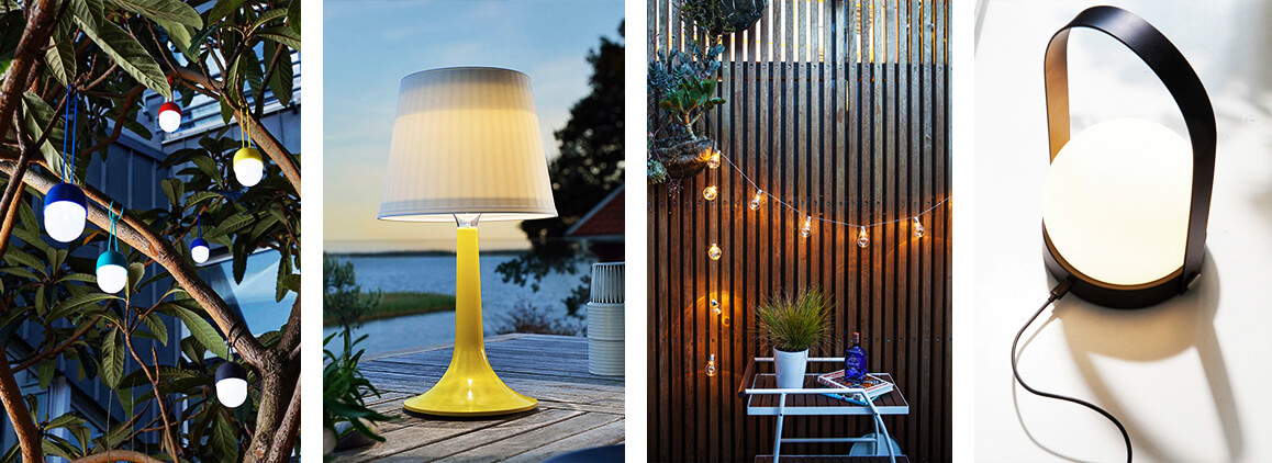 Diverse LED lampen voor buiten