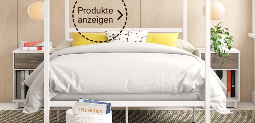 Glanzende hanglampen boven de versierde eettafel