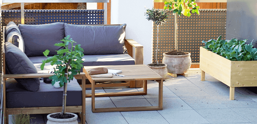 Loungestoelen voor de outdoor-ruimte