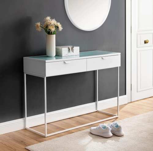 Witte moderne console tafel